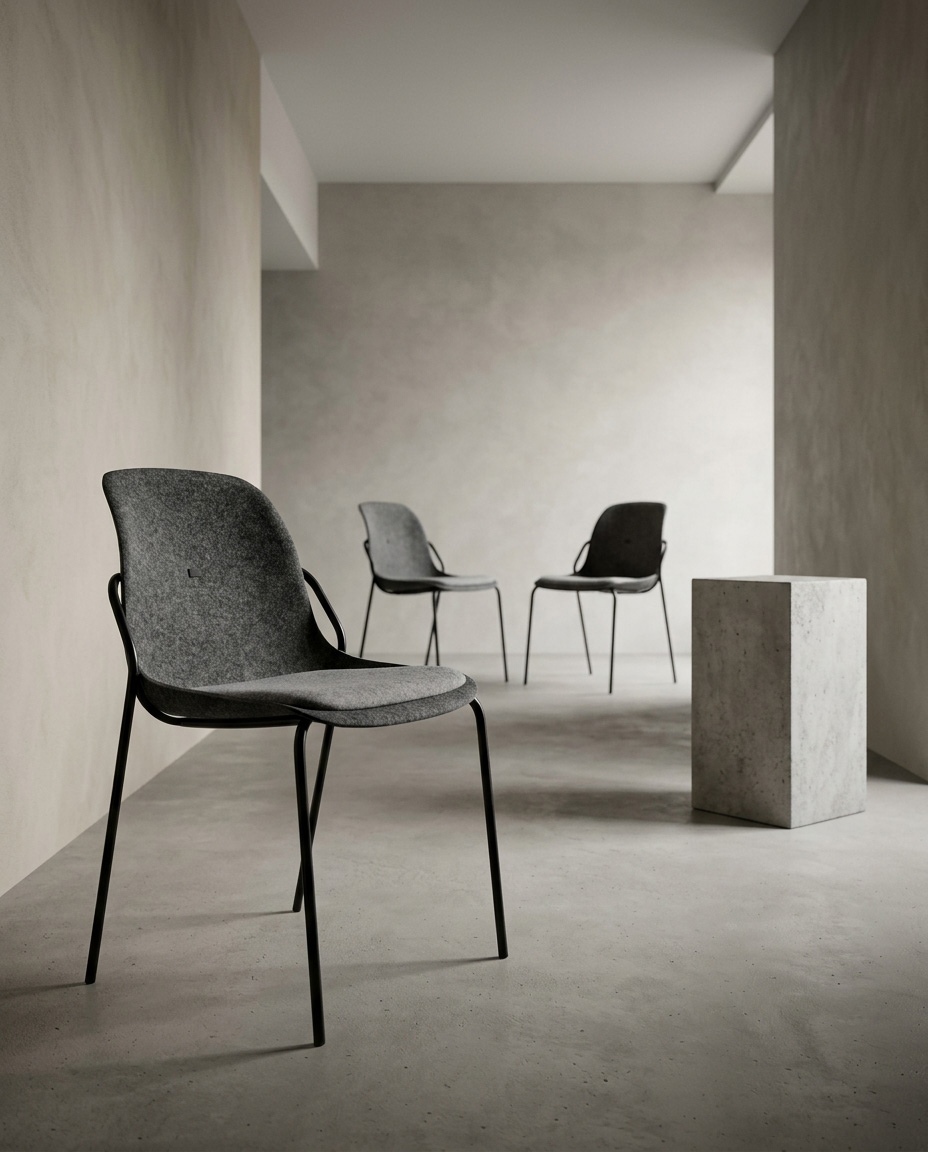 C 37 Felt Chair Scene