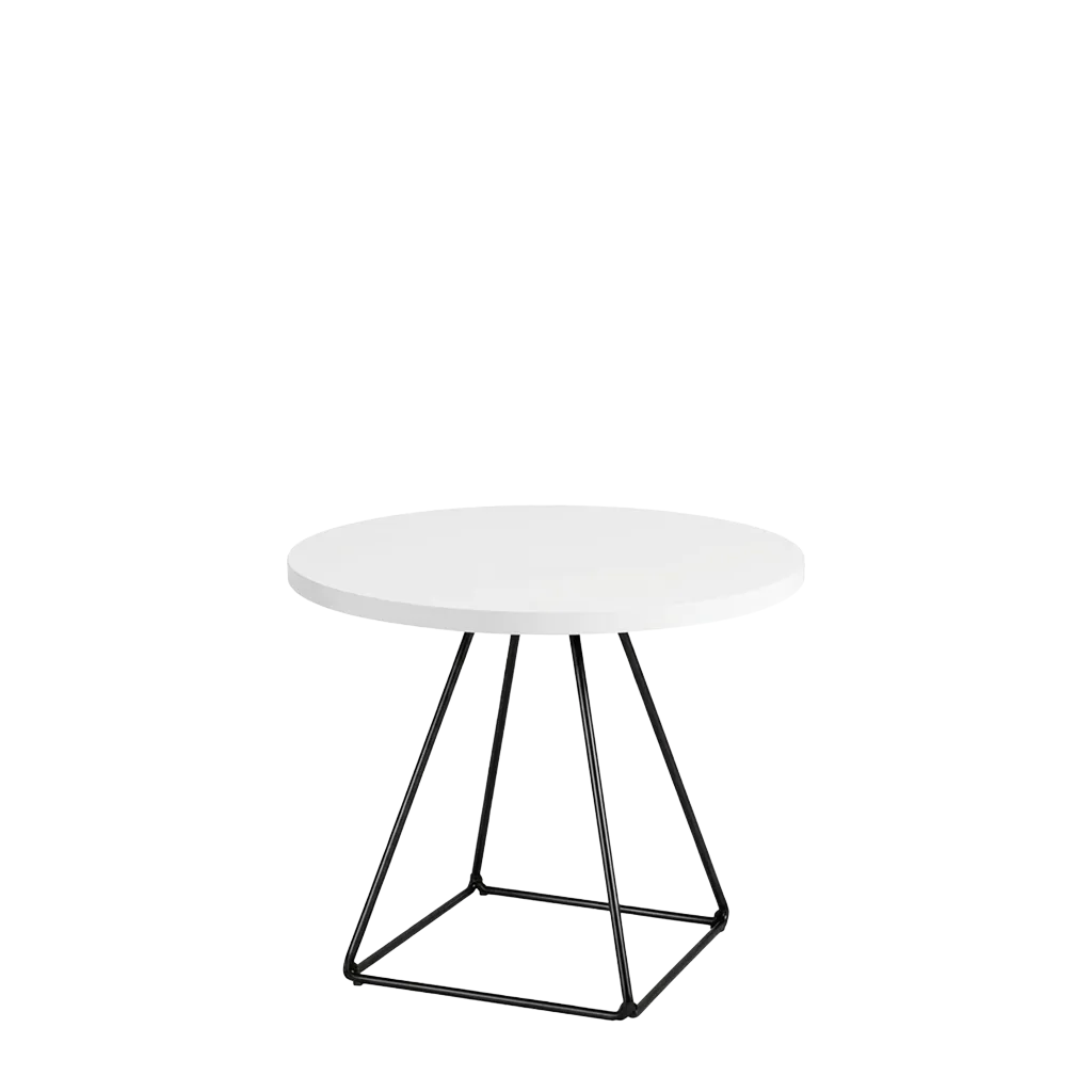Solar Round Coffee Table - Wooden Top