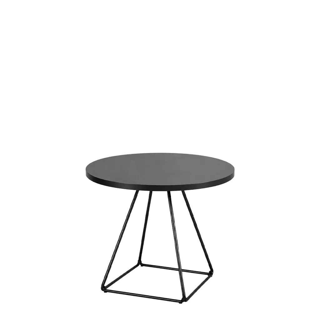Solar Round Coffee Table - Premium Wooden Top