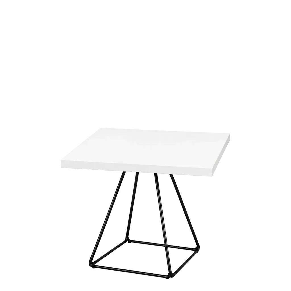 Solar Square Coffee Table - Wooden Top