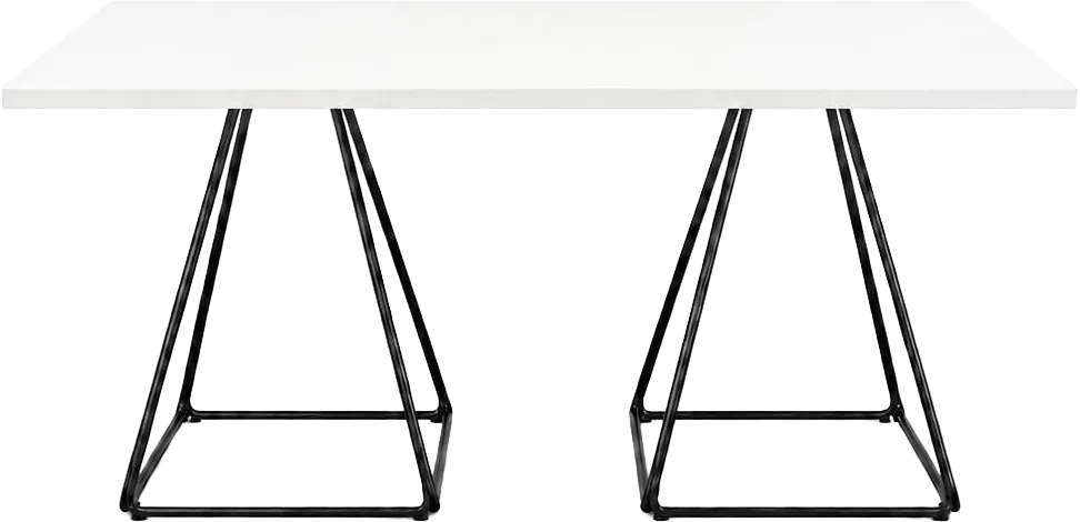 Solar Dual Coffee Table - Wooden Top