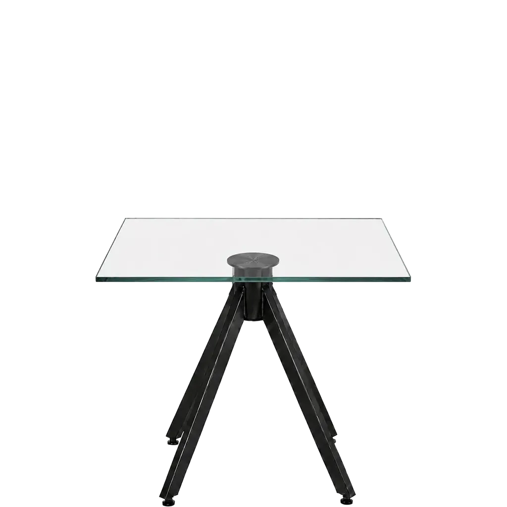 Rocket Square Coffee Table - Glass Top