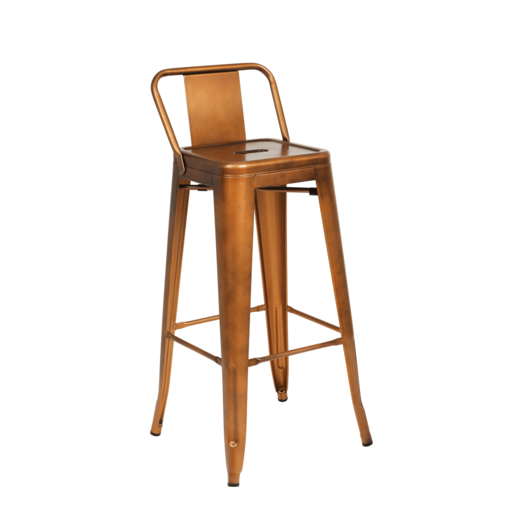 Tolix Mid Back Stool