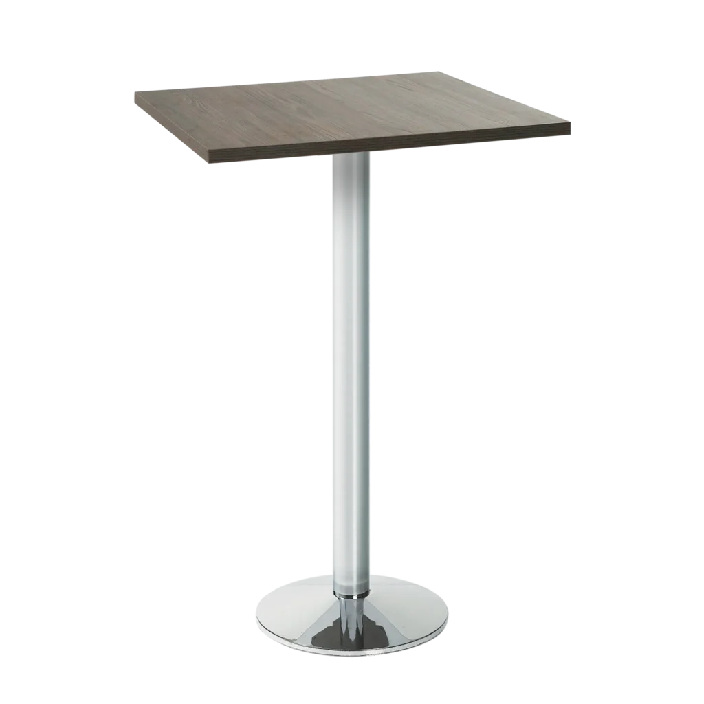 Rome Square Bar Table - Premium Wooden Top