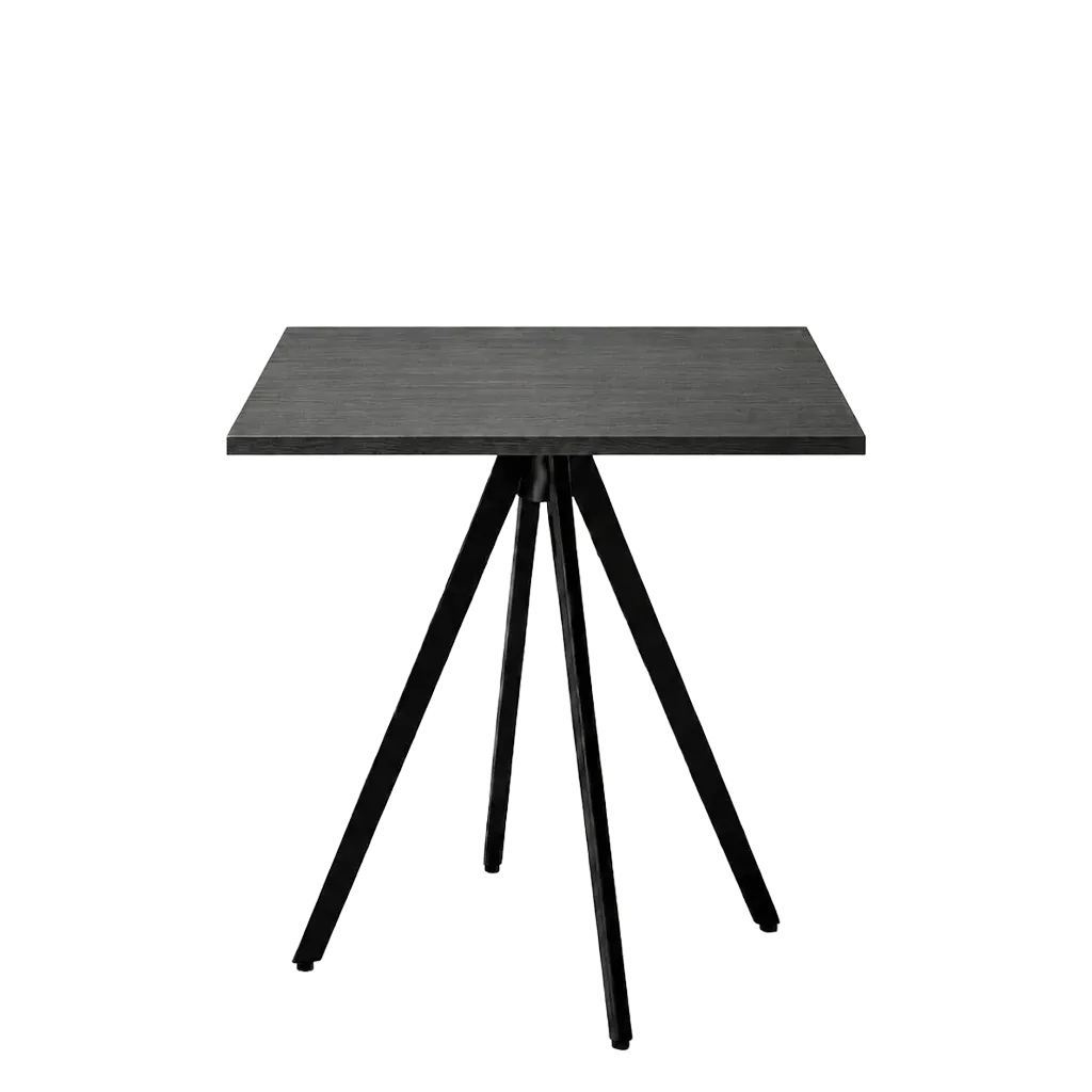 Rocket Square Bar Table - Premium Wooden Top