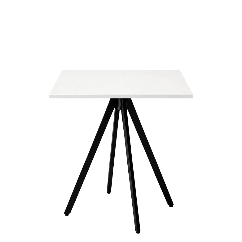 Rocket Square Bar Table - Wooden Top