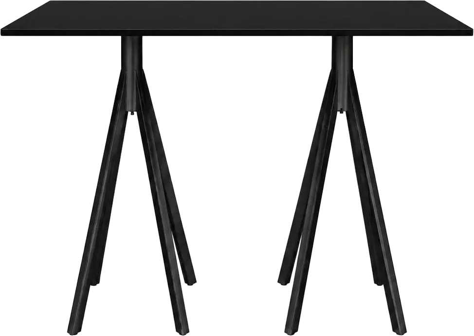 Rocket Dual Bar Table - Wooden Top