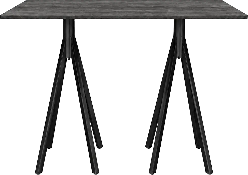 Rocket Dual Bar Table - Premium Wooden Top