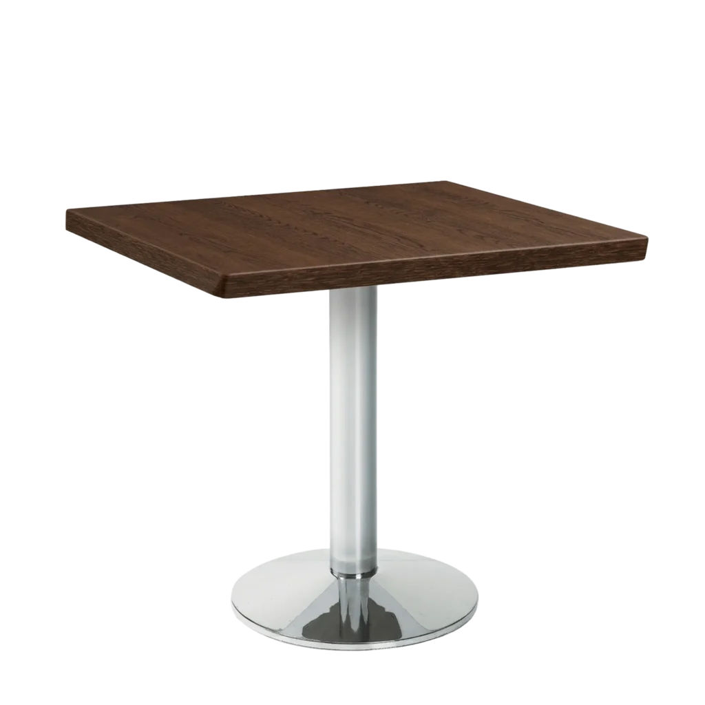 Rome Square Bistro Table - Premium Wooden Top