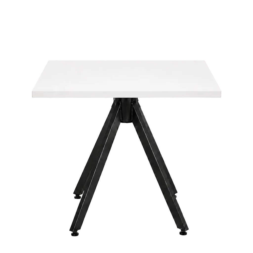 Rocket Square Bistro Table - Wooden Top