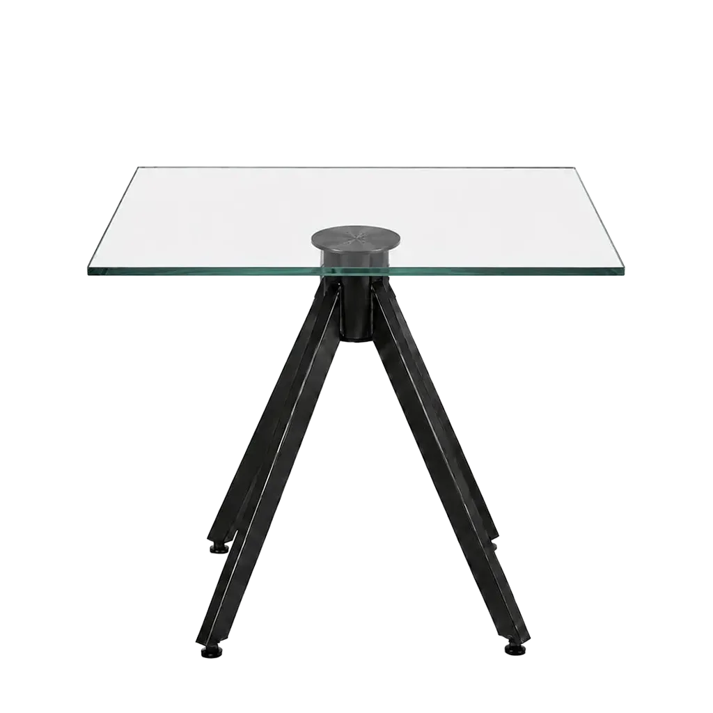 Rocket Square Bistro Table - Glass Top