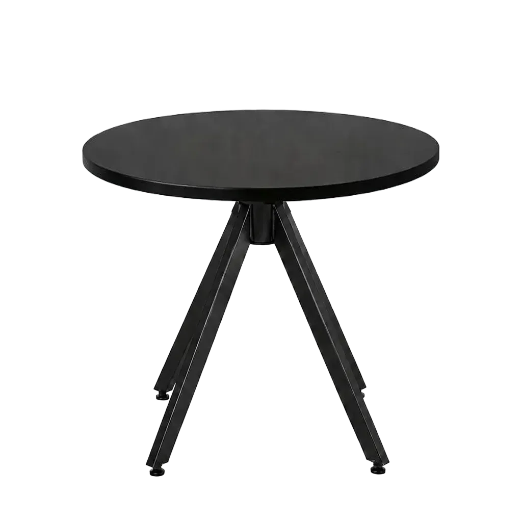 Rocket Round Bistro Table - Wooden Top