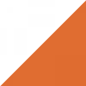 Orange / White Polymer