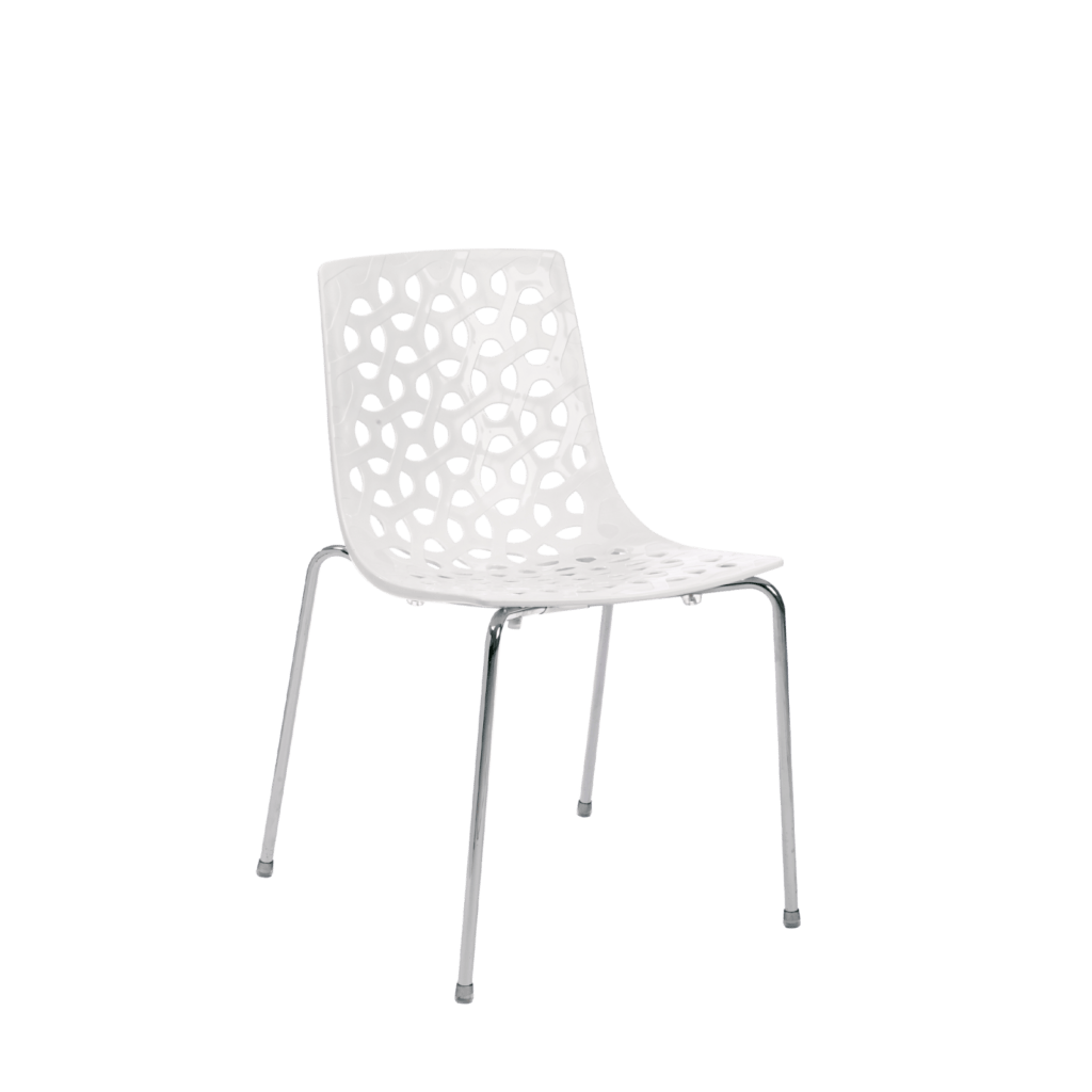 Tess Chair - Chrome Legs