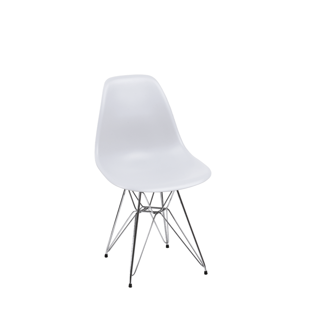 Eiffel Chair - Chrome Legs Polymer Seat