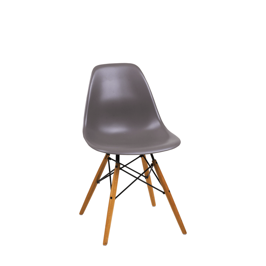 Eiffel Chair - Wooden Legs Polymer Seat