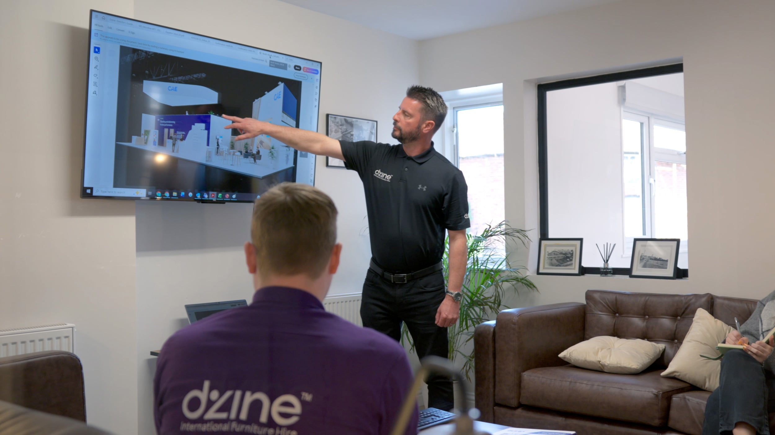 Dzine Furniture Hire Project Planning 01
