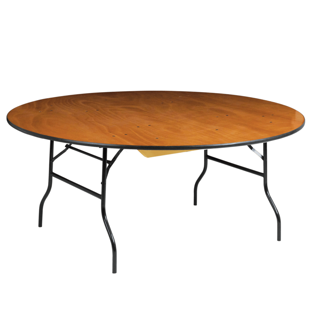 Trestle Table - Round 6ft