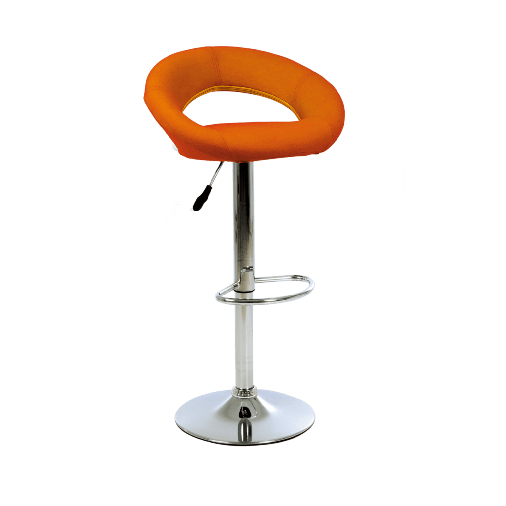 Polo Stool - Single Stem, Wool Seat