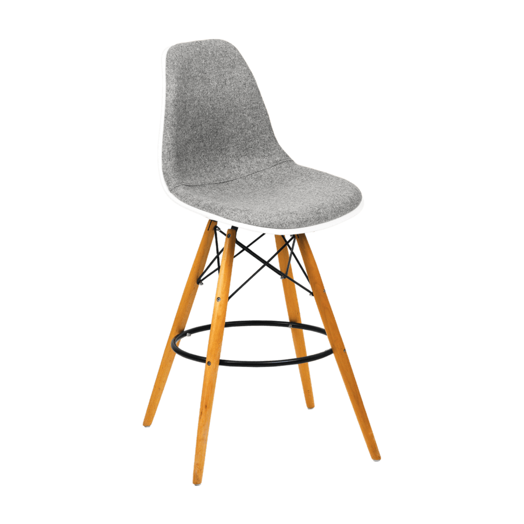 Eiffel Stool - Padded Wool Seat