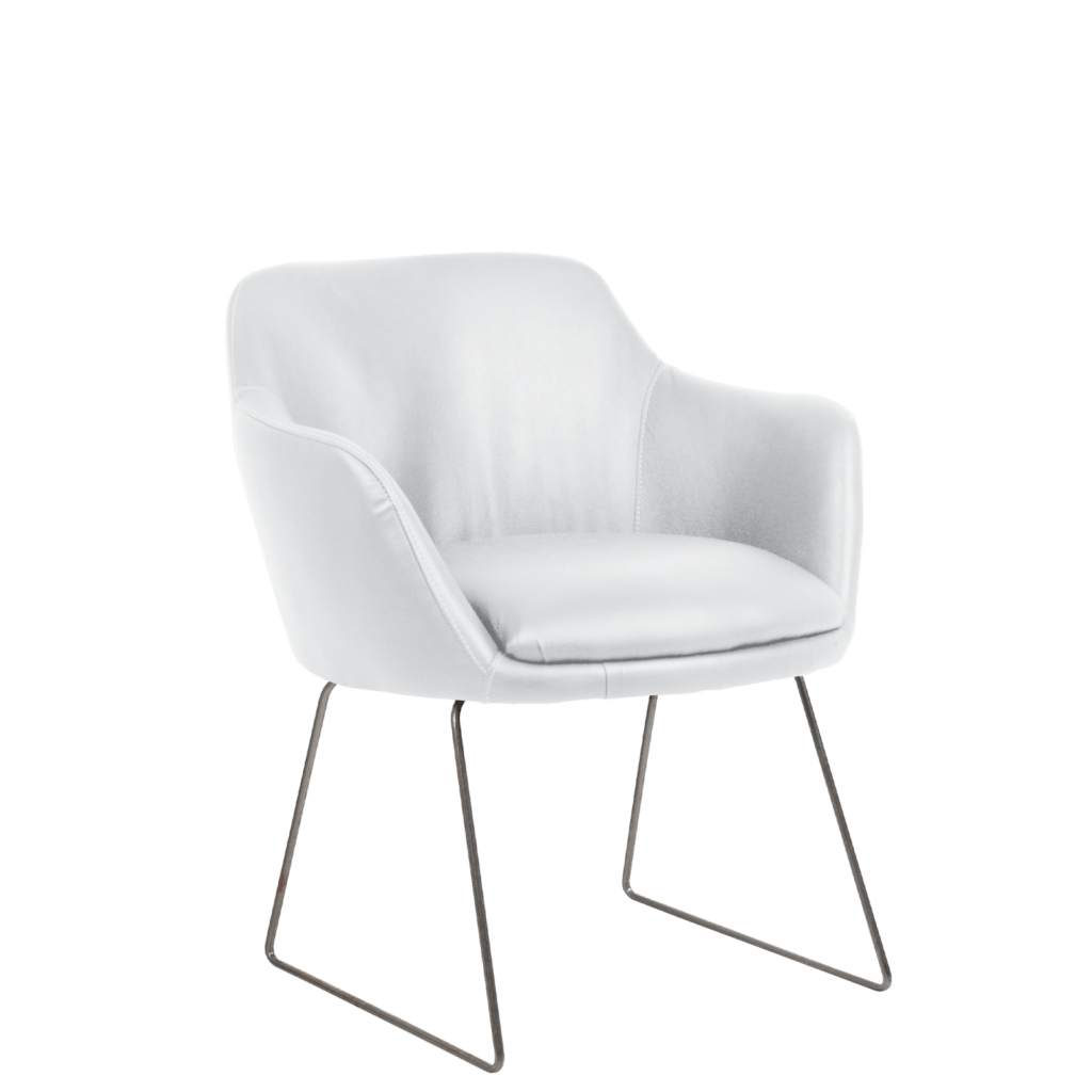 Windsor Chair - Skid Legs, Vinyl Seat
