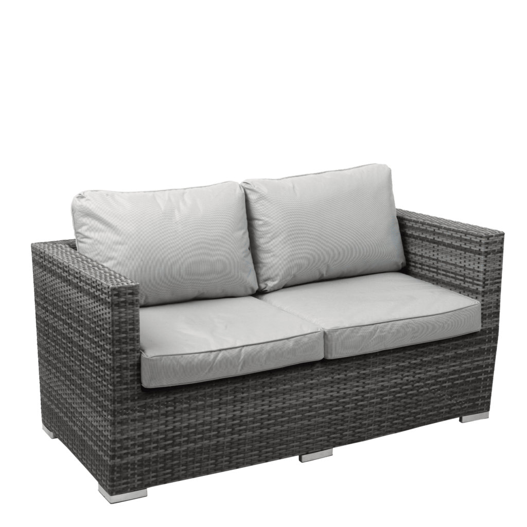 Rattan 2 Seater Sofa