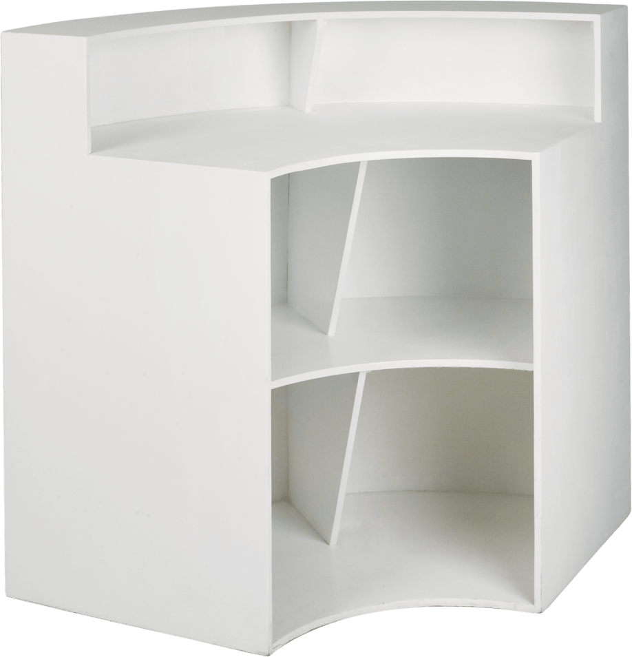 Curved Reception Desk